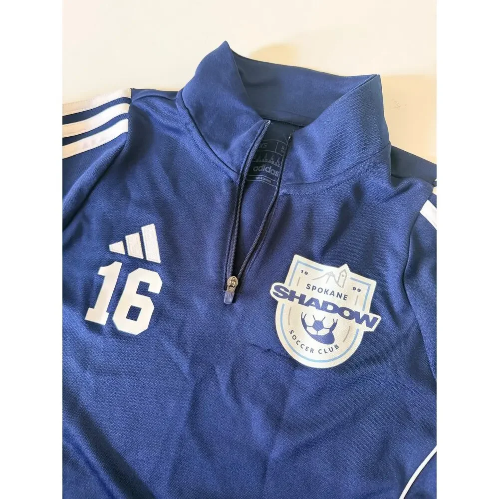 Adidas Primegreen Men's Blue Training Soccer Pullover XS